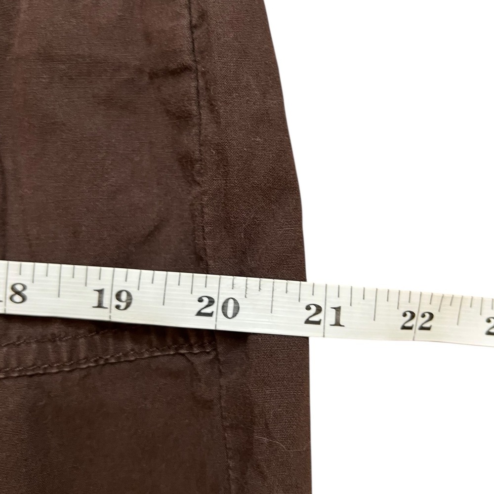 Style & Co Women's Embroidered Capri Cargo Pants Size 10 Casual Drawstring Y2K - Picture 9 of 9